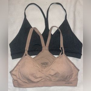 Two Patagonia sports bras size M